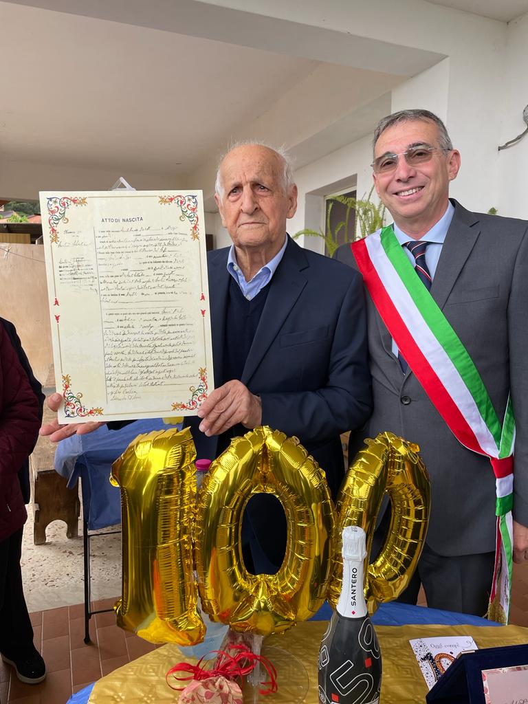 Sebastaino Lentini 100 anni 14 maggio 2023